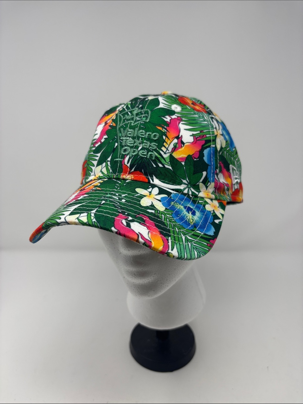 New Era Tropical Floral Green Baseball Cap “Valero Texas Open”